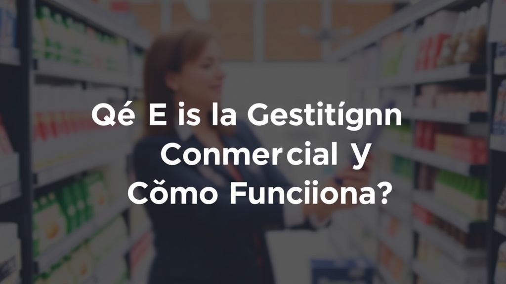 Qué Es La Gestión Comercial Y Cómo Funciona